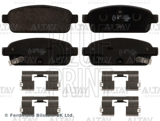 Opel Mokka Arka Fren Balata OEM 13300867 Opel Mokka Arka Fren Balata OEM 13300867